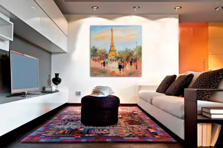 Pintura Torre Eiffel 
