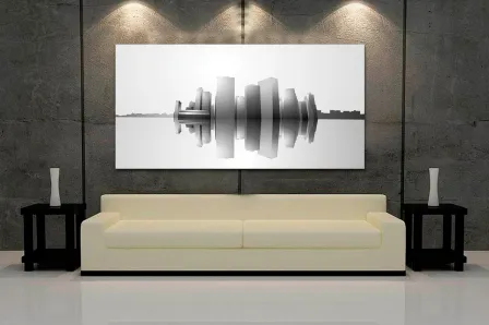 Quadro Cidade Futurista 2