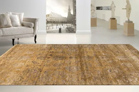 Tapete Damask Lã e Seda