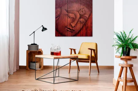 Quadro Buda à Mão