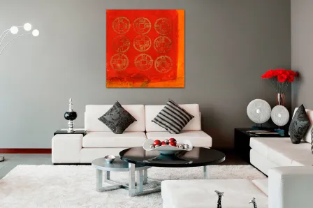 Quadro Círculos Orientais