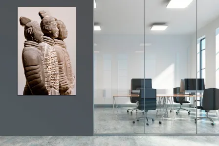 Quadro Guerreiros Chineses