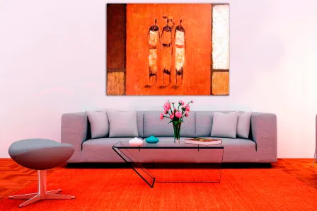 Quadro Trio de Homens