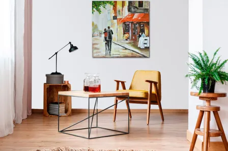 Quadro Pares na Cidade