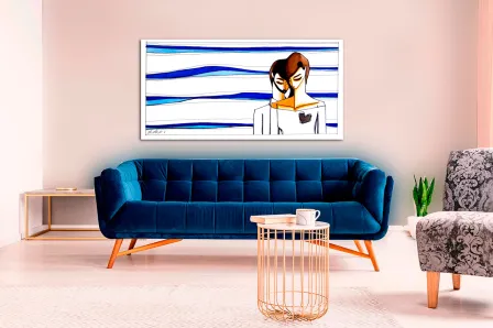 Quadro Casal Coração