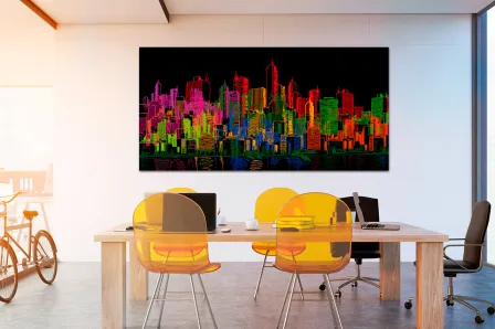 Quadro Linhas Iorquinas 