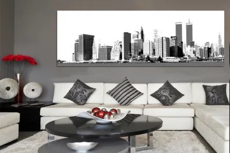 Quadro New York Black and White
