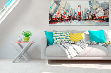 Quadro Confusão de Nova York