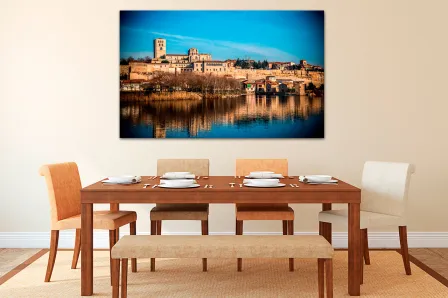 Quadro Paisagem Lago Zamora