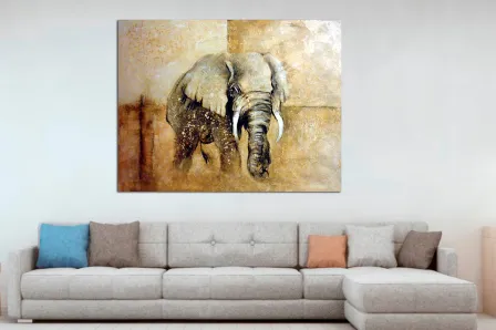 Quadro Dark Elephant