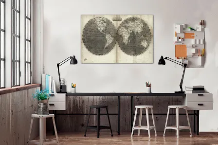 Quadro Mapa Mundo