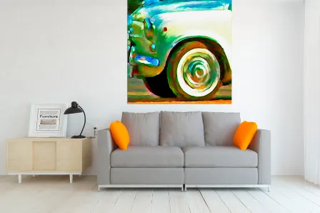 Quadro Frente Seat 600