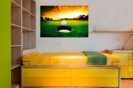 Quadro Buraco de Golfe