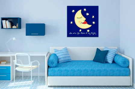 Quadro Você é a Lua da Minha Noite