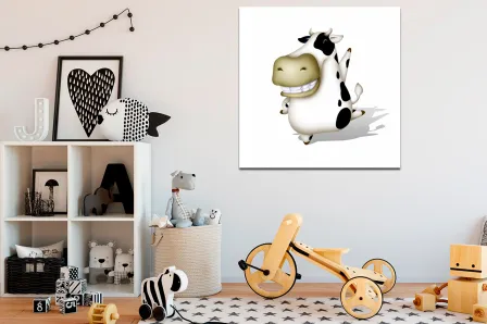 Quadro Vaquinha Sorridente