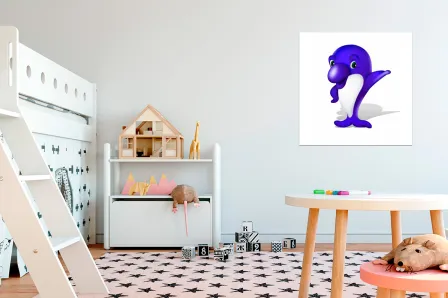 Quadro Golfinho Simpático