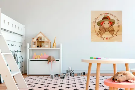 Quadro Boneco Country