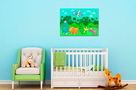 Quadro Dinossauros Infantis