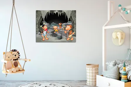 Quadro Infantil Pré Histórico 