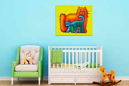 Quadro Gatinhos 