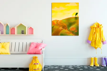 Quadro Infantil Outono 