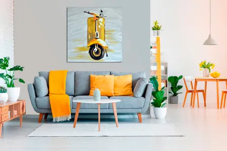 Quadro Moto Vespa 
