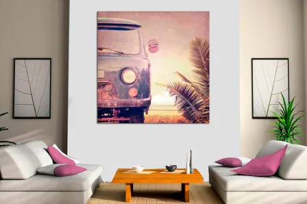 Quadro Carrinha Pão de Forma