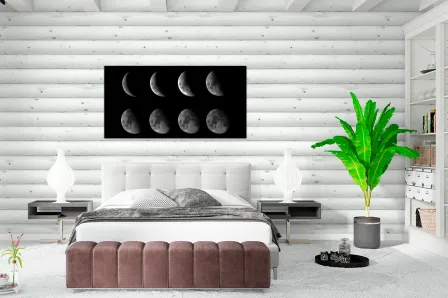 Quadro Fases da Lua 