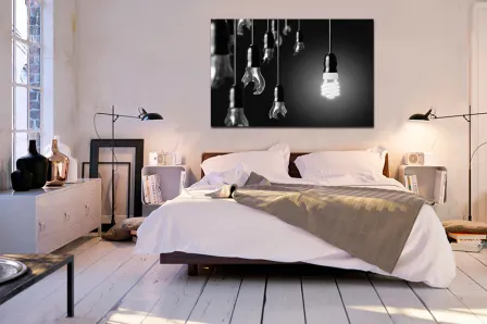 Quadro Lâmpadas