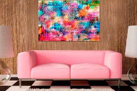 Quadro Muro em Graffiti 