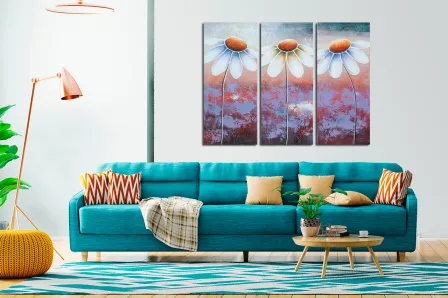 Quadro Meias Flores