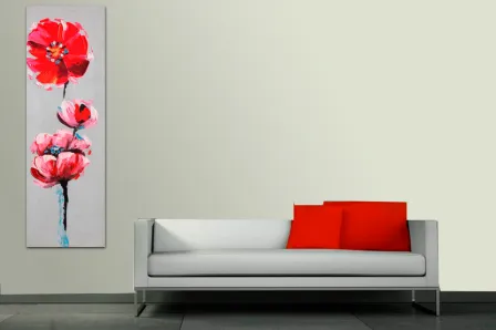 Quadro Rosa Avermelhado 