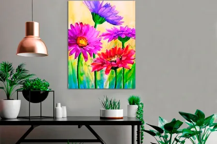 Quadro Jardim Florido