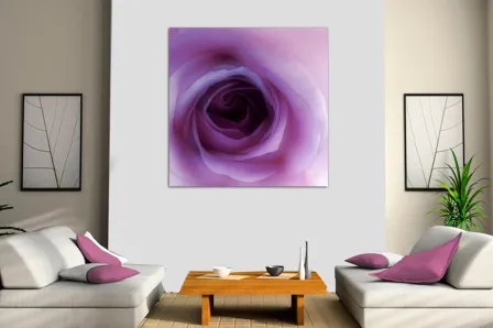 Quadro Roxo Suave