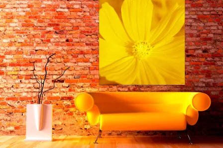 Quadro Florzita Amarela
