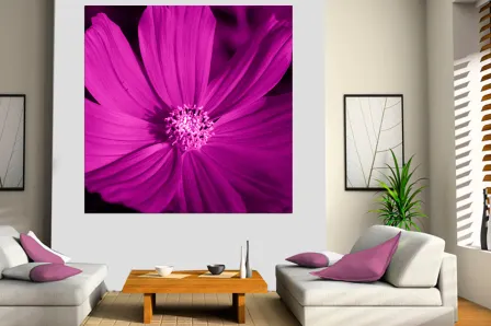 Quadro Florzita Roxa