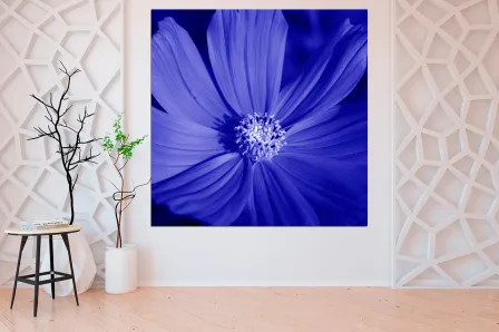 Quadro Florzita Azul