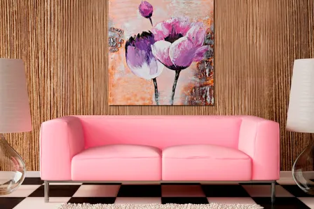 Quadro Bonito Lilás