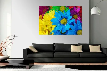 Quadro Cheio de Cor