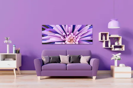 Quadro Rara Flor Lilás