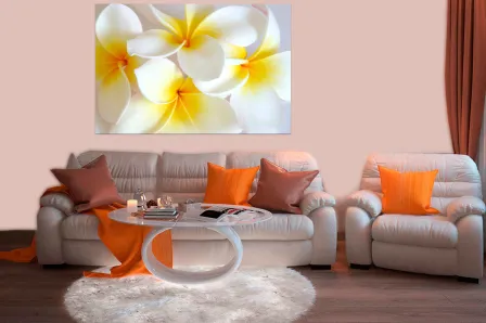 Quadro Brancura Amarelada