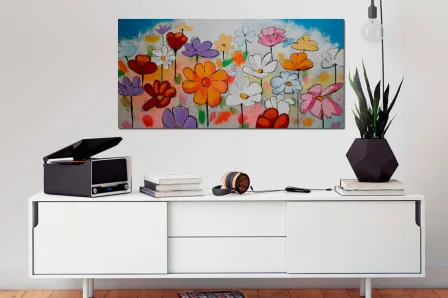 Quadro Jardim Plantado