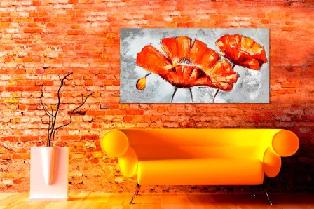Quadro Dualismo Laranja
