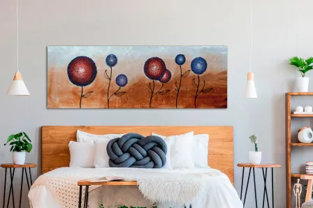 Quadro Floridos Modernos