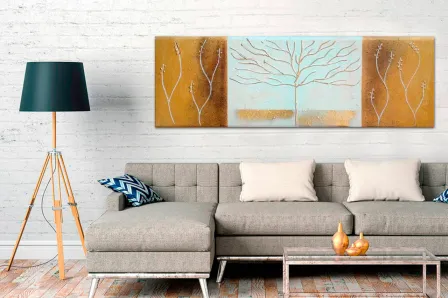 Quadro Golden Tree