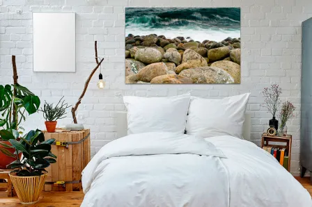 Quadro Pedras à Beira Mar