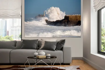 Quadro Mar Bravo