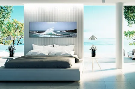 Quadro Belas Ondas Molhadas