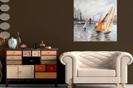 Quadro Barcos Desportivos