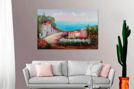 Quadro Paisagem da Costa